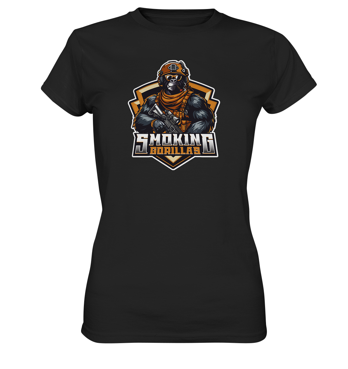 SMOKING GORILLAS - Ladies Basic Shirt 2025