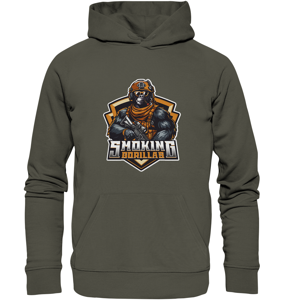 SMOKING GORILLAS - Basic Hoodie 2025