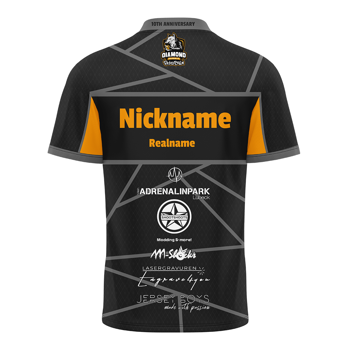 DIAMOND ESPORTS - 10th ANNIVERSARY - Jersey 2021 - Phoenix
