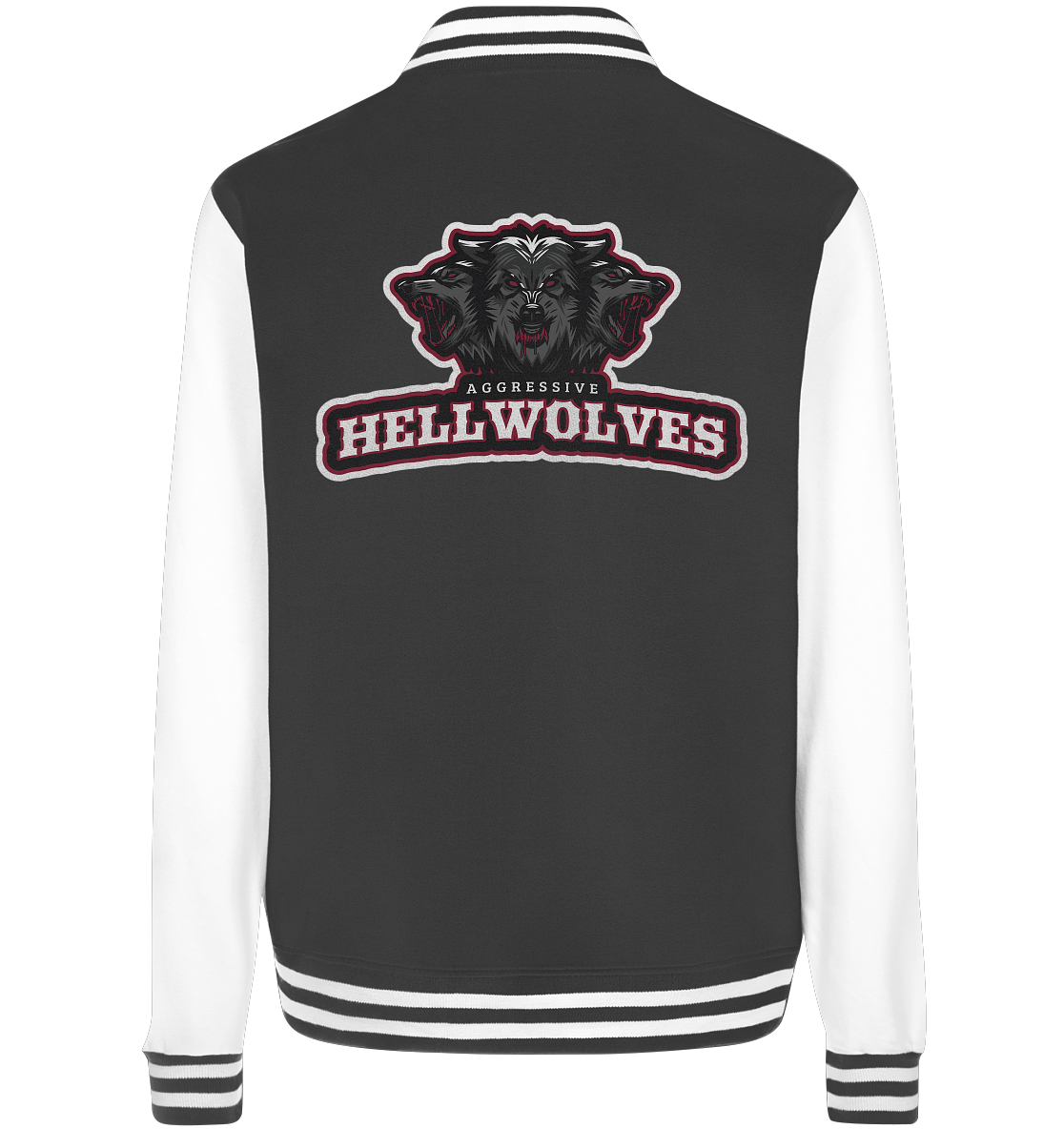 AGGRESSIVE HELLWOLVES - Basic College Jacke