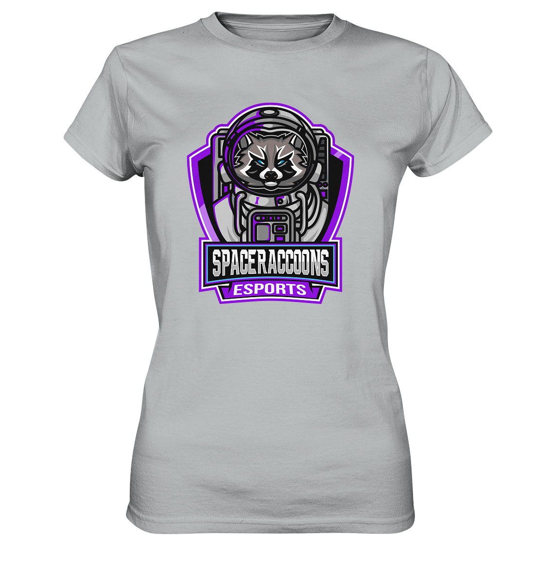 SPACERACCOONS ESPORTS - Ladies Basic Shirt
