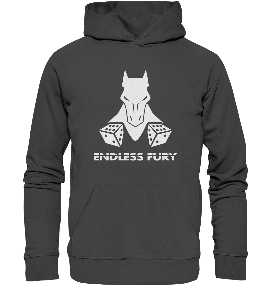 ENDLESS FURY WHITE - Basic Hoodie