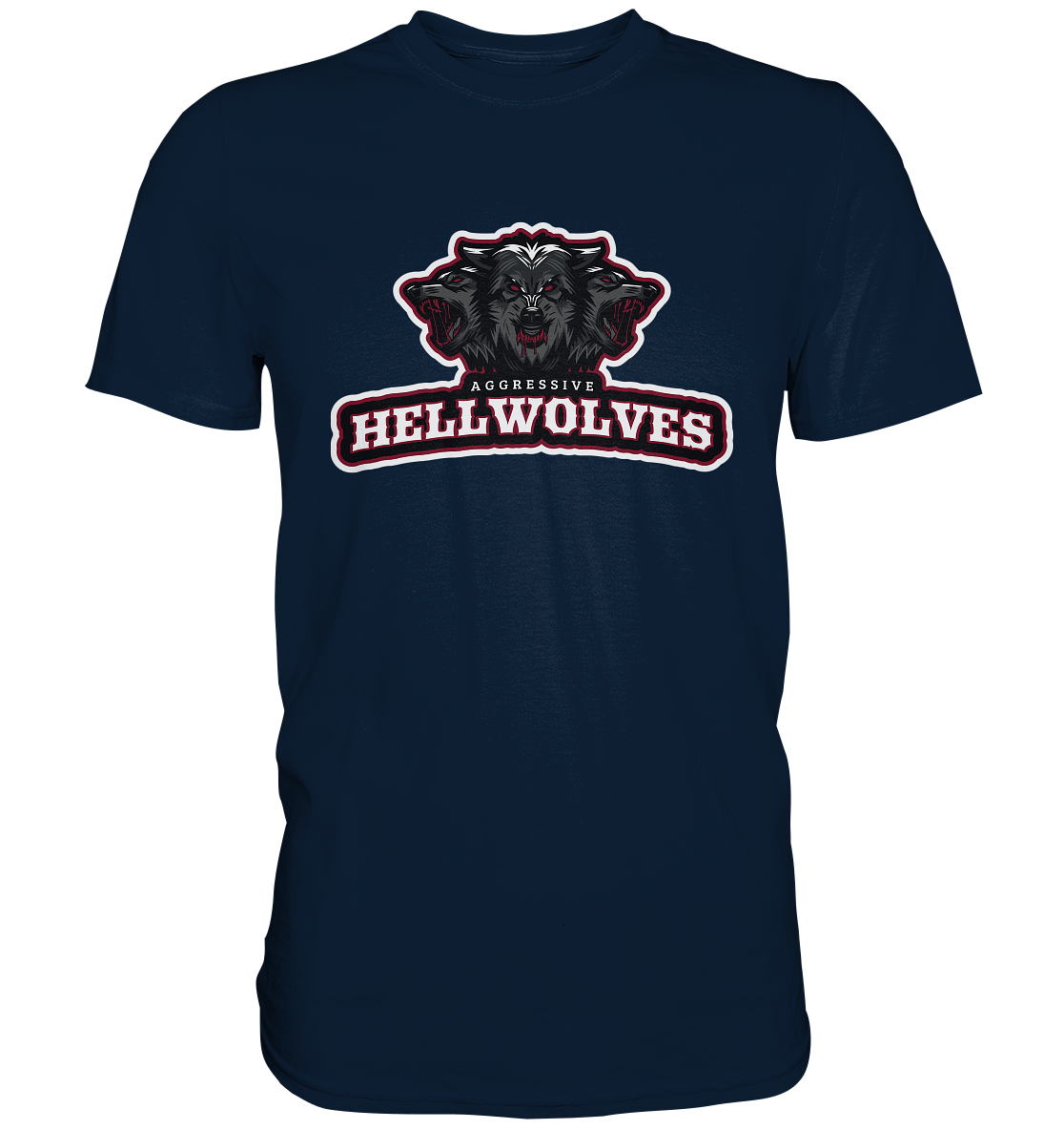 AGGRESSIVE HELLWOLVES - Basic Shirt