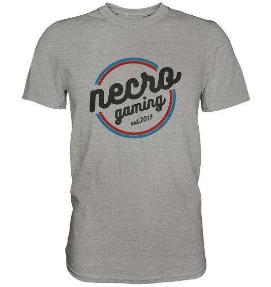 NECRO GAMING - RETRO BLACK - Basic Shirt