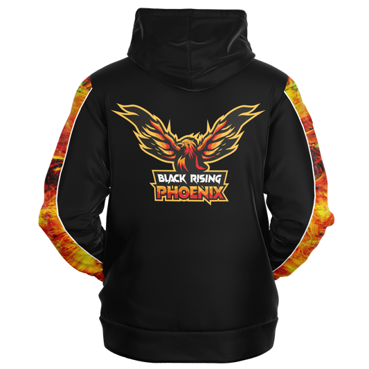 BLACK RISING PHOENIX - Crew Zipper