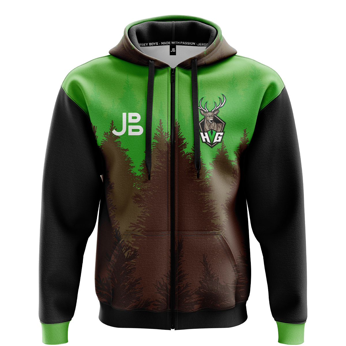 HARDCOREVIBEZ GAMING - Crew Zipper 2020