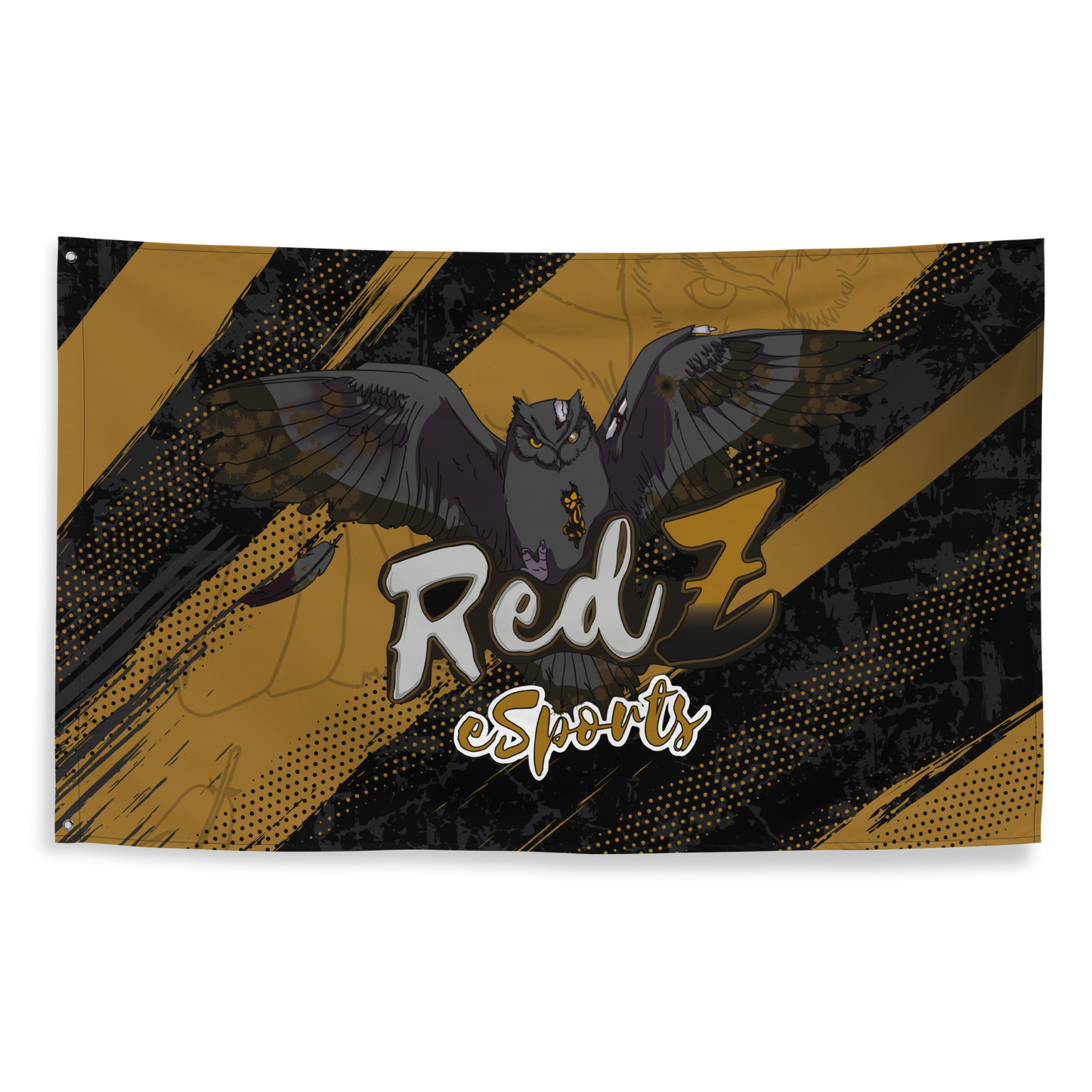 REDZ ESPORTS - Flagge Brown