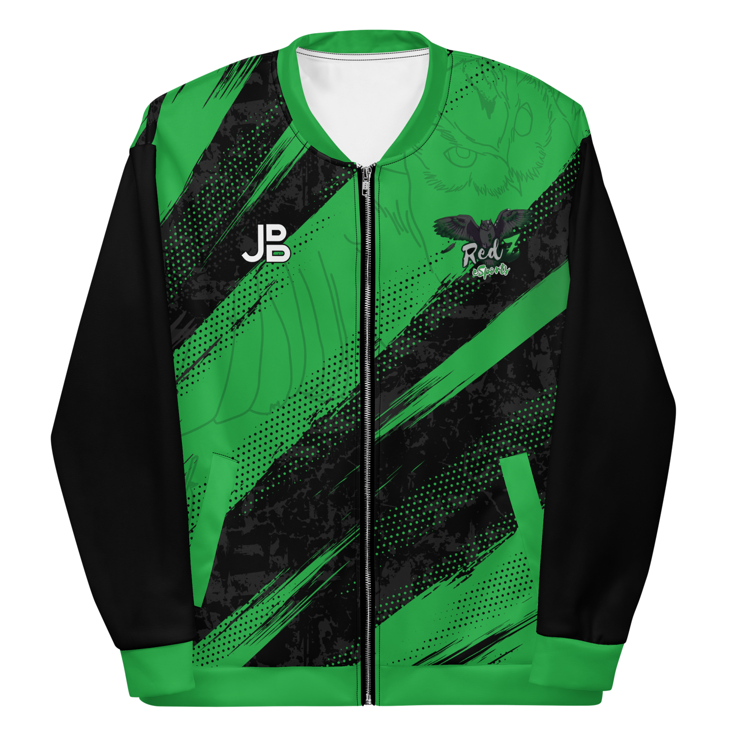 REDZ ESPORTS - Crew Jacke Green