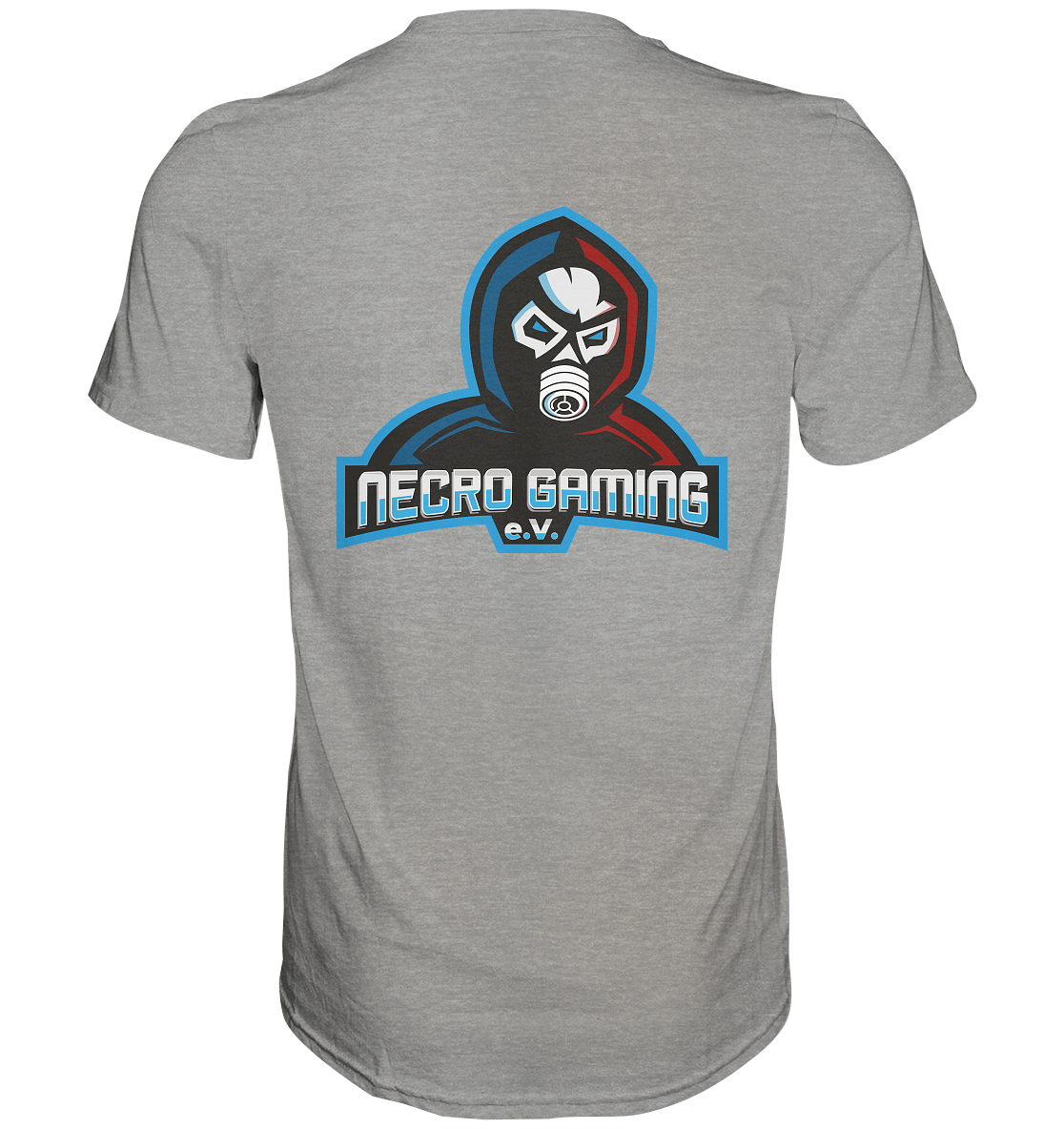 NECRO GAMING - inkl. Backprint - Basic Shirt