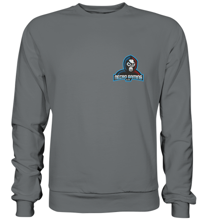 NECRO GAMING - inkl. Backprint - Basic Sweatshirt