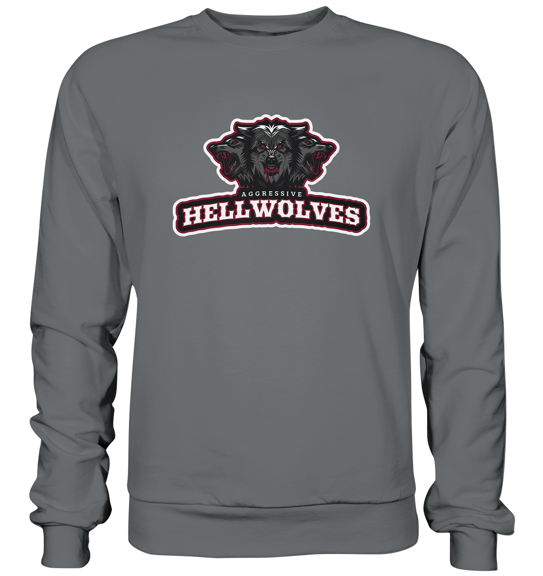 AGGRESSIVE HELLWOLVES - Basic Sweatshirt