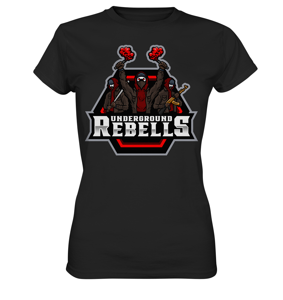 UNDERGROUND REBELLS - Ladies Basic Shirt