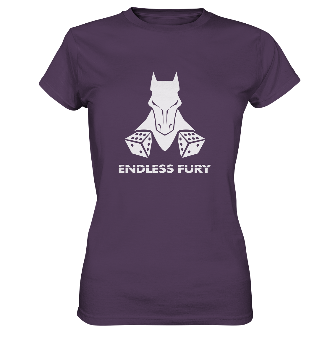 ENDLESS FURY WHITE - Ladies Basic Shirt