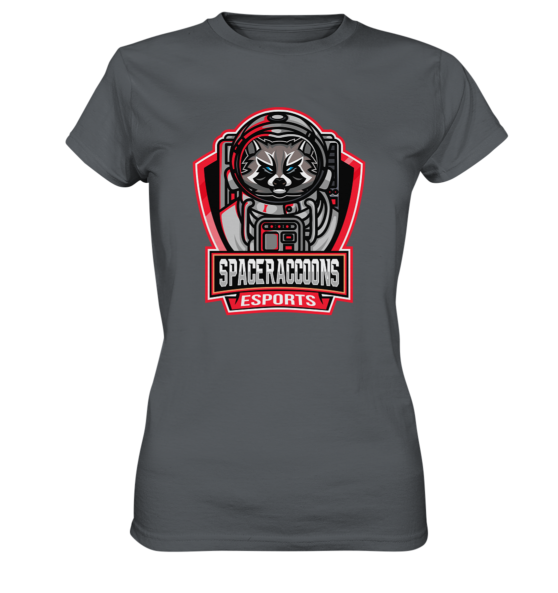 SPACERACCOONS ESPORTS - Ladies Basic Shirt