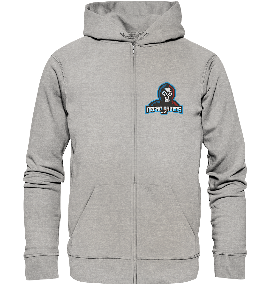 NECRO GAMING - inkl. Backprint -  Basic Zipper