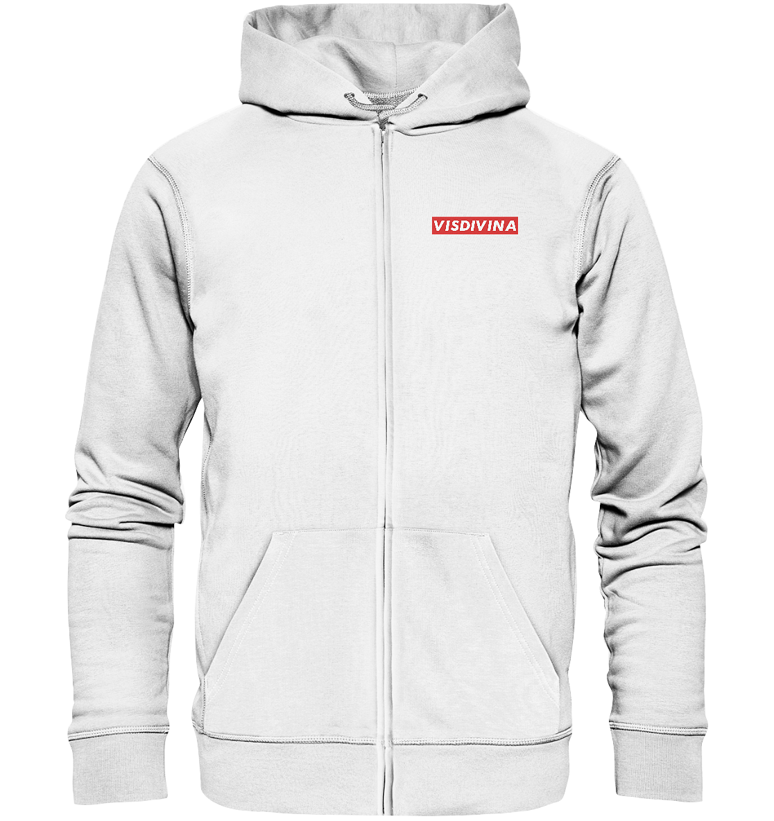 VISDIVINA Box Logo -  Basic Zipper