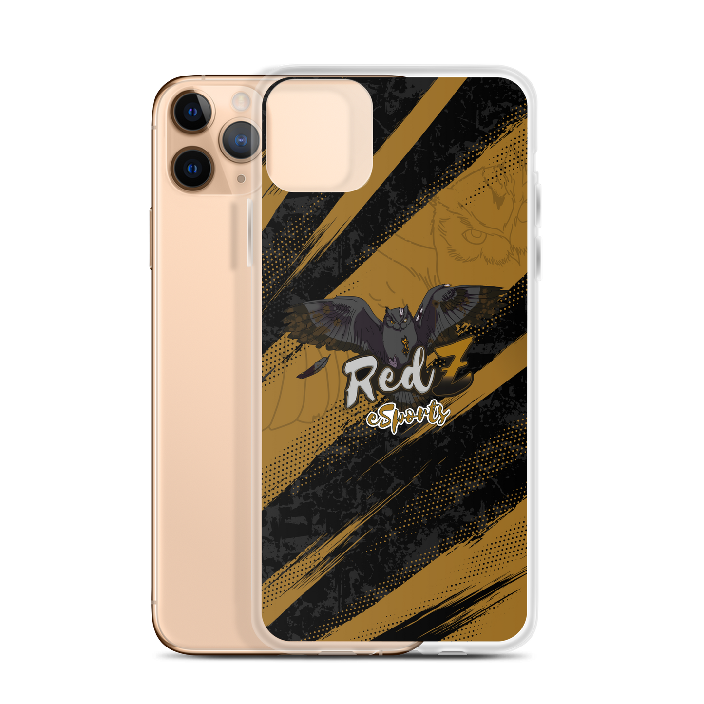 REDZ ESPORTS - iPhone-Hülle Brown