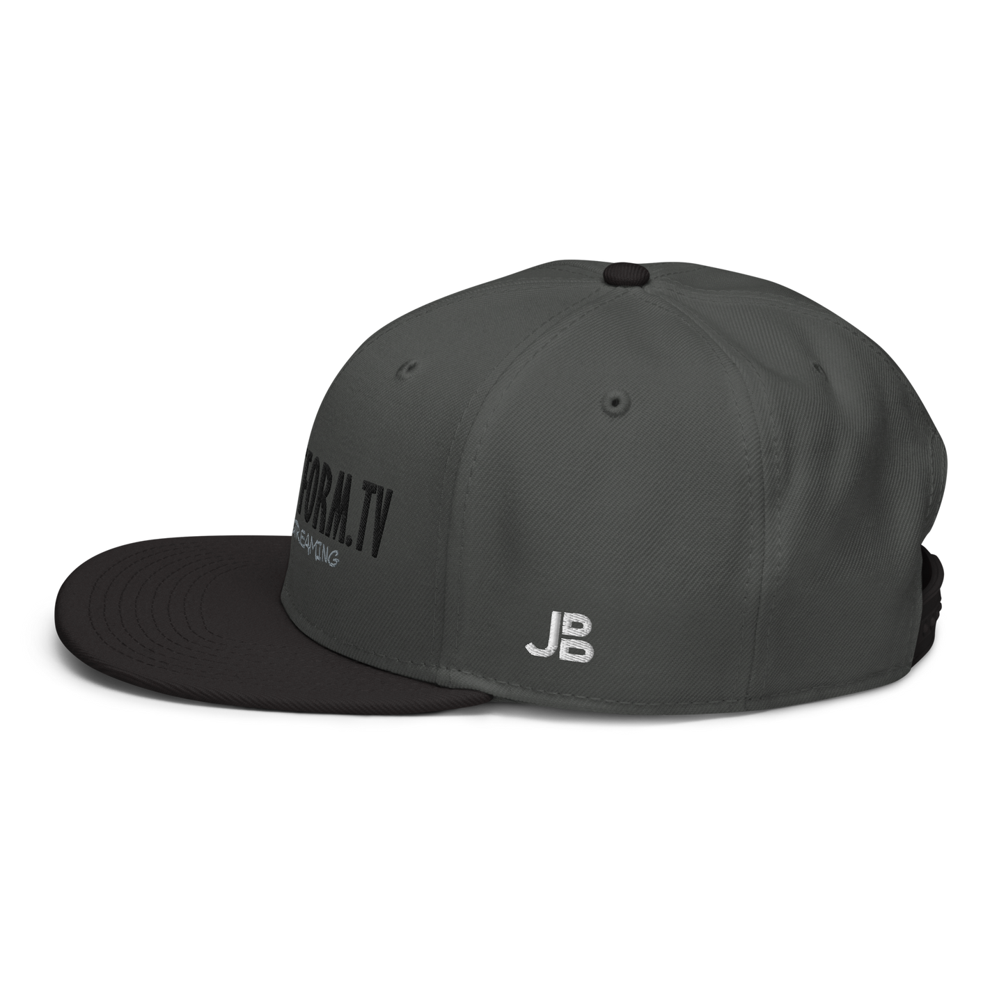 PLATTFORM.TV - Snapback Cap WLS Grey